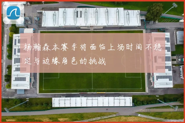 杨瀚森本赛季将面临上场时间不稳定与边缘角色的挑战